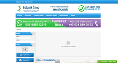 Desktop Screenshot of botanikshoptr.com